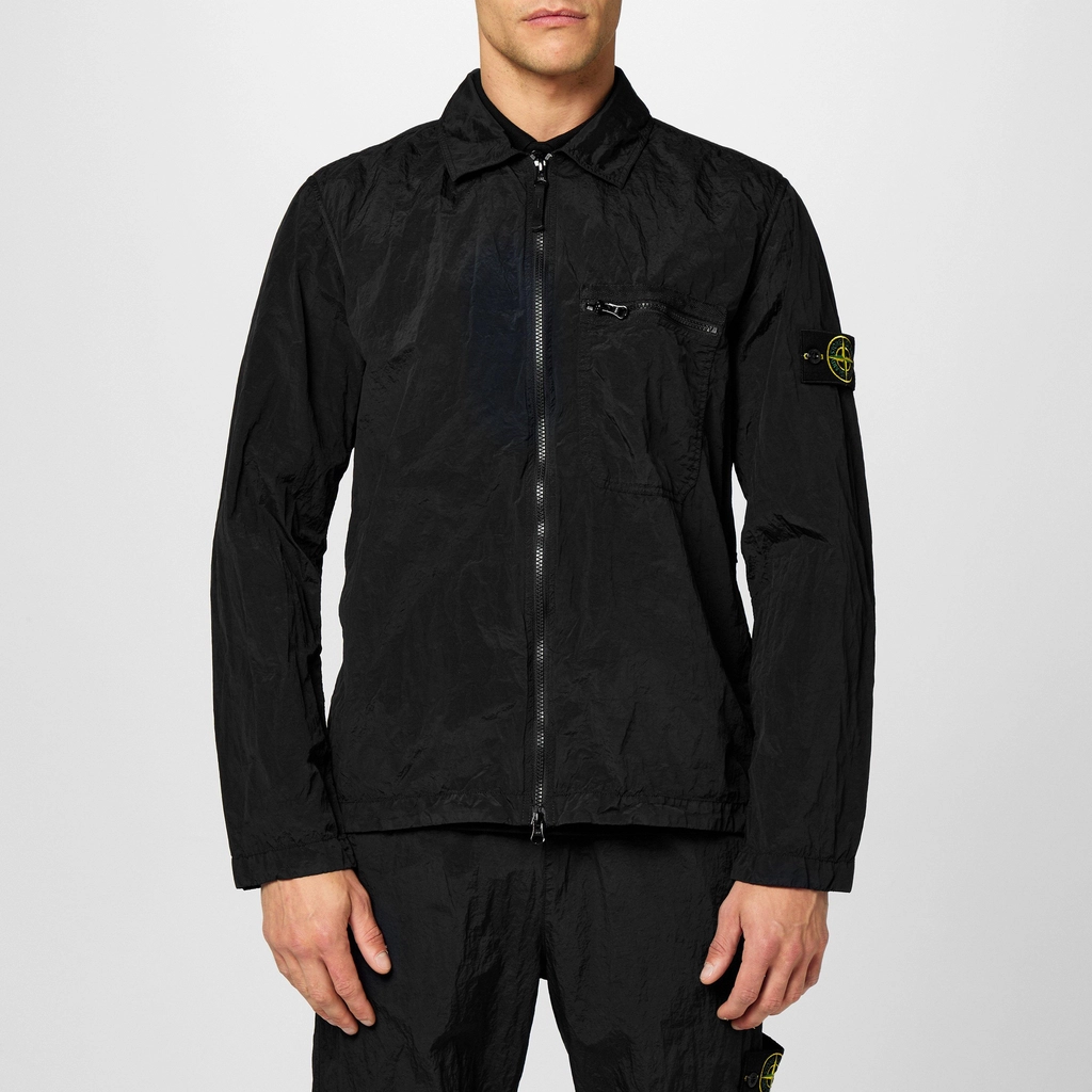 Stone Island Nylon Metal Overshirt - Nero V0029